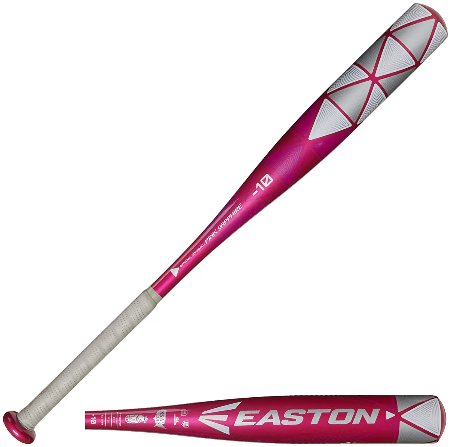 EASTON Pink Sapphire Youth Fastpitch Softball Bat for kids