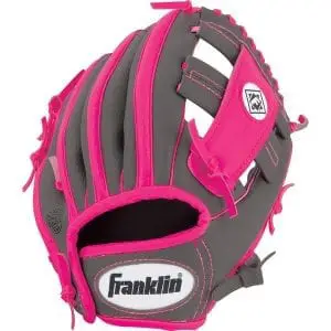 Franklin Leather Baseball Glove - font part
