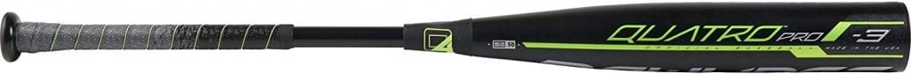 Rawlings Quatro Pro BBCOR Adult Baseball Bat (-3)