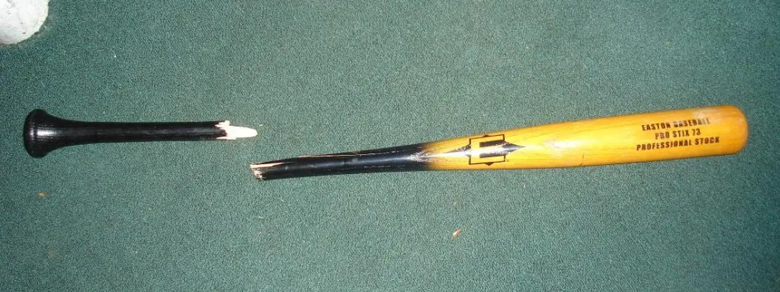 dead bat in baseball