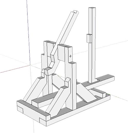 Homemade Pitching Machine for Baseballs