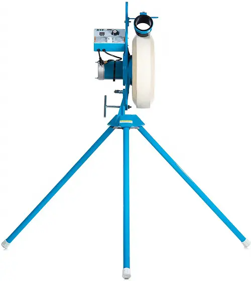 Jugs MVP Combo Pitching Machine is Designed specifically for Pitching-Machine Leagues, Higher Speed Range—up to 60 mph! Set up for Either Baseball or Softball.