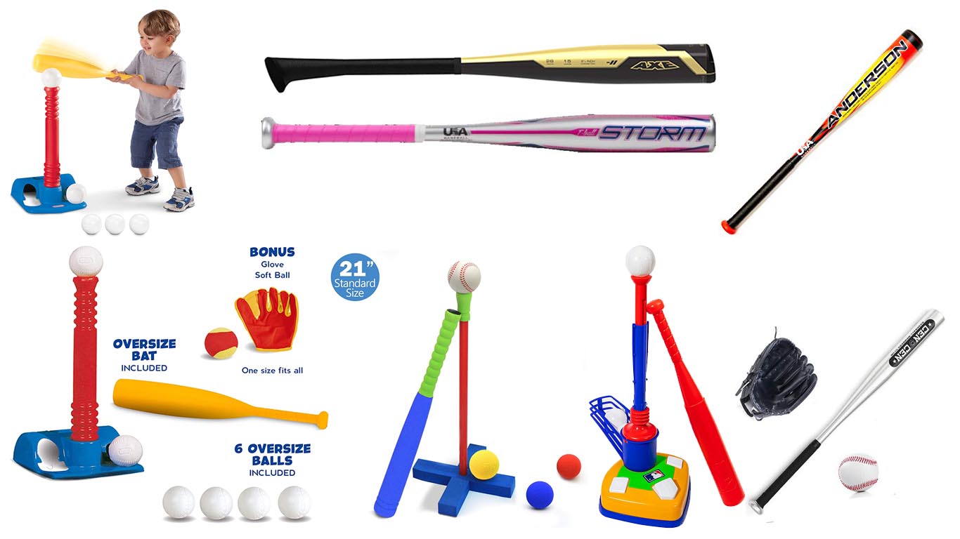 Best T Ball Baseball Bat for 3-4 Year Old Kids