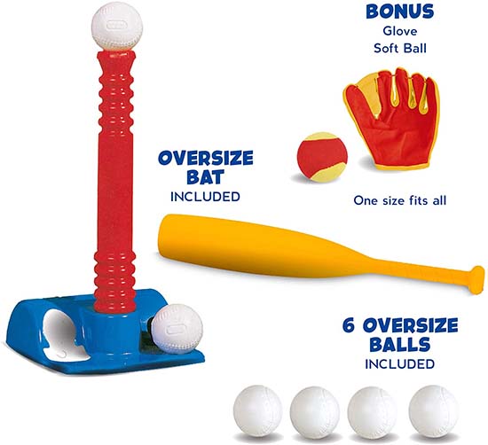 Tee-Ball Sport Set for 3-4 year old