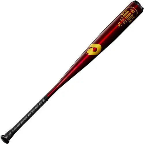 One-piece baseball bat