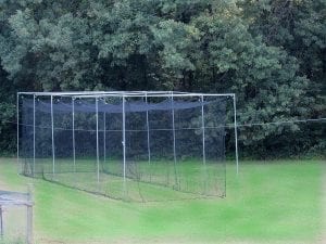 Jones Sports 70' 60PLY Heavy Duty #42 HDPE Batting CAGE with Frame KIT