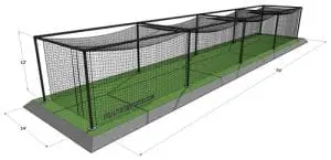 batting cage space