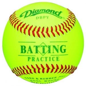 Diamond DBPY Batting Practice Baseballs