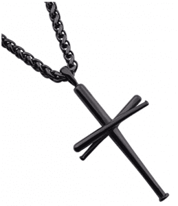 RMOYI Cross Necklace Baseball Bats Athletes