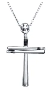 S925 Sterling Silver Cross Pendant Necklace